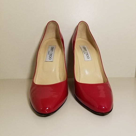 Sexy red hot Jimmy Choo's - Picture 2 of 4
